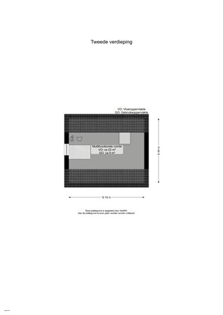 Floorplan - Speenkruidstraat 246, 9731 HA Groningen